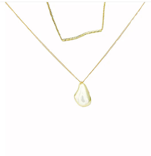 Waterdrop Irregular Necklaces Set