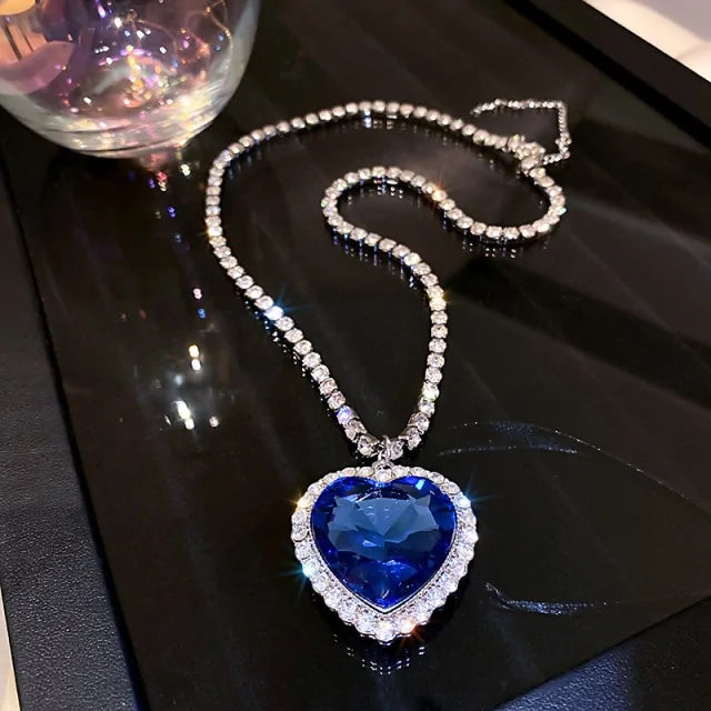 Titanic Heart of Ocean Necklaces