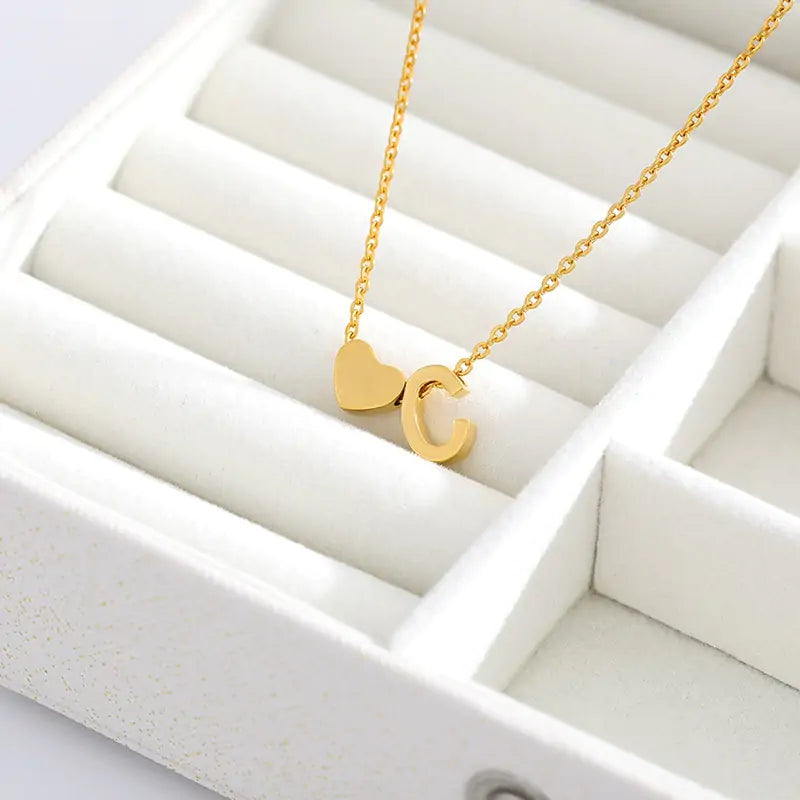 Initial Letter Necklaces