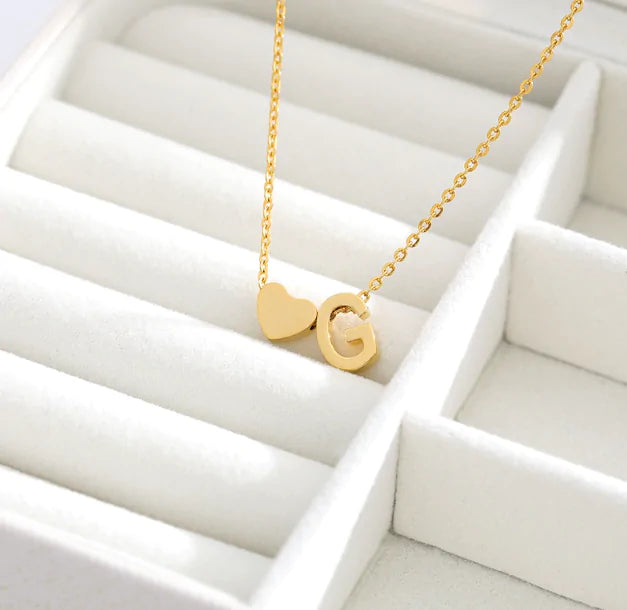 Initial Letter Necklaces